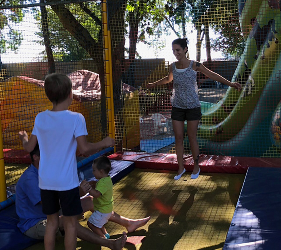 attraction trampolines Family Park